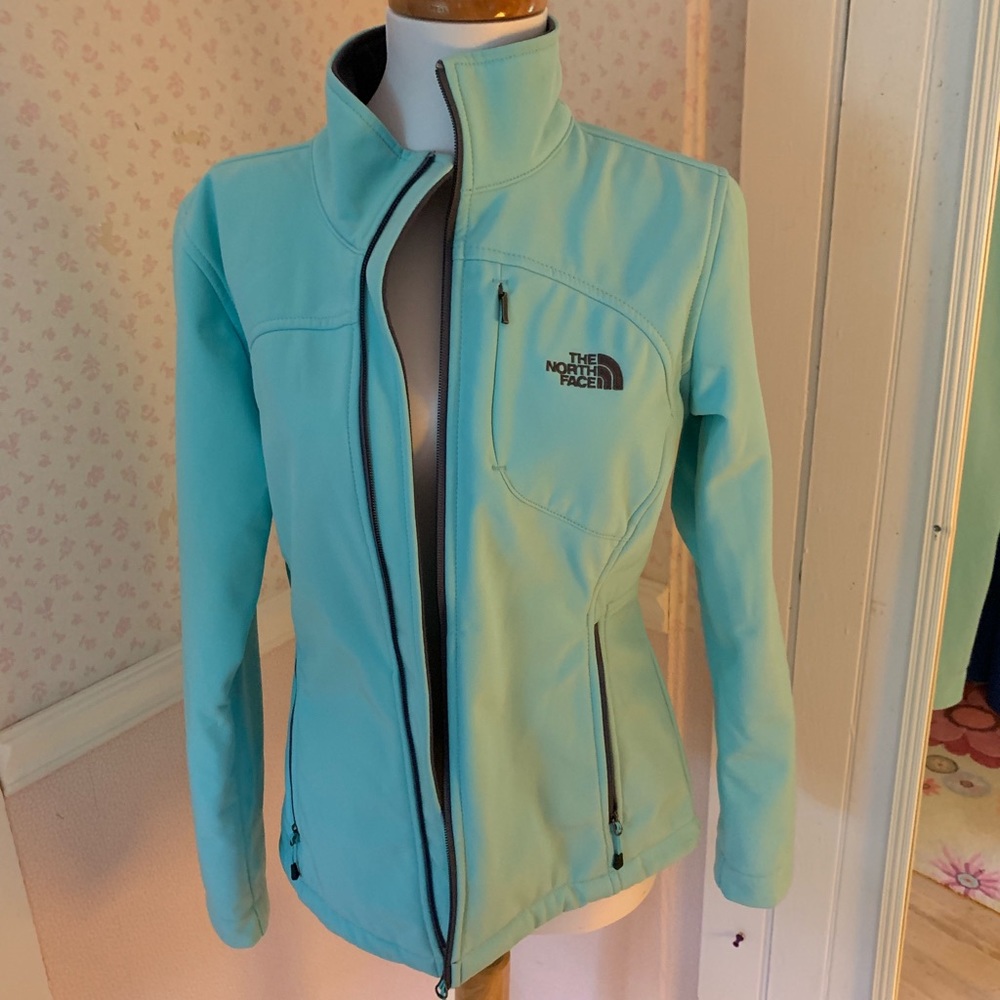 Sea Foam North Face Athleisure Jacket